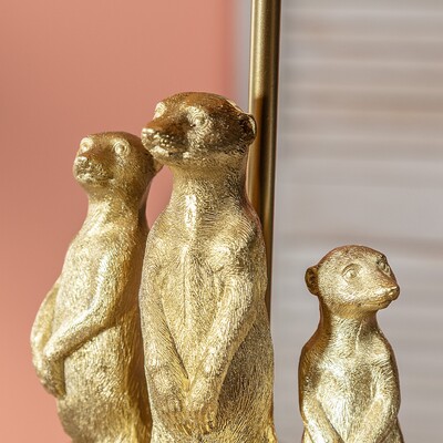 Lampa stołowa Meerkats 52cm 25 x 25 x 52 cm