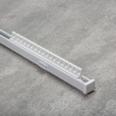Gardinloftskinne i aluminium 150cm hvid 150 cm