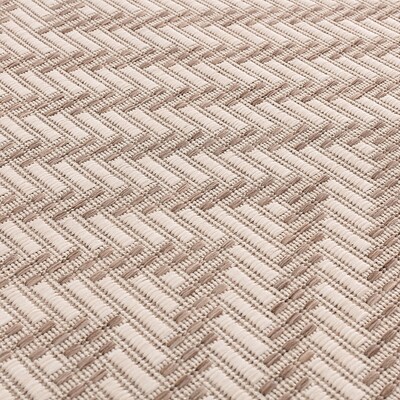 Dywan Lineo beige/mink 120cm ⌀120 cm