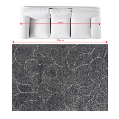 Dywan Royal smoky blue/cream 160x230cm 160 x 230 cm