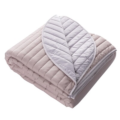 Gesteppte Tagesdecke Soft Touch 220x240cm Beige