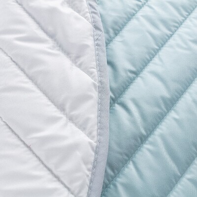 Gesteppte Tagesdecke Soft Touch 220x240cm Mint 220 x 240 cm