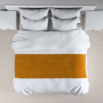 Bársony futó ágytakaró hotel 60x200cm 200 x 60 cm a kollekcióból Velvet  Lakástextil, Dekoranyag: 704-23