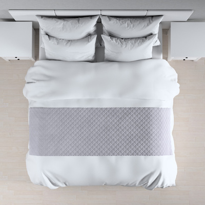 Hotelový přehoz na postel- běhoun Velvet 200 x 60 cm v kolekci Velvet, látka: 704-24