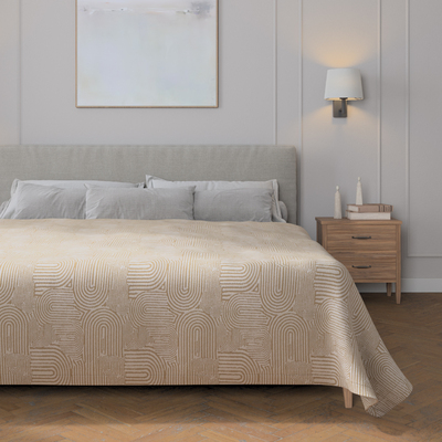 Bedspread-pled 220x260 cm 220 x 260 cm in collection Cosy Home, fabric: 144-79