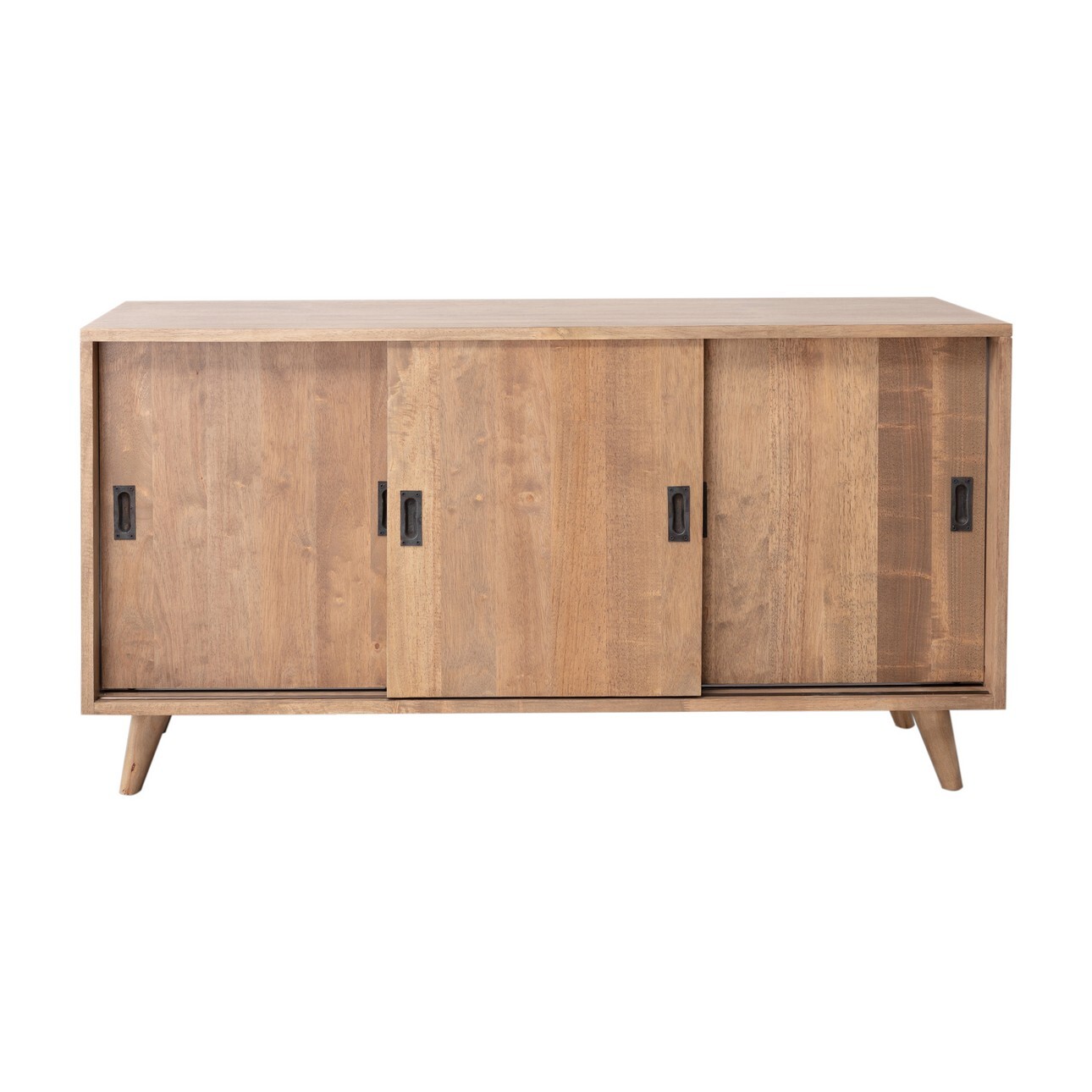 Levně Dekoria RTV skříň Oblique 141x47x76cm, 141 x 47 x 76 cm