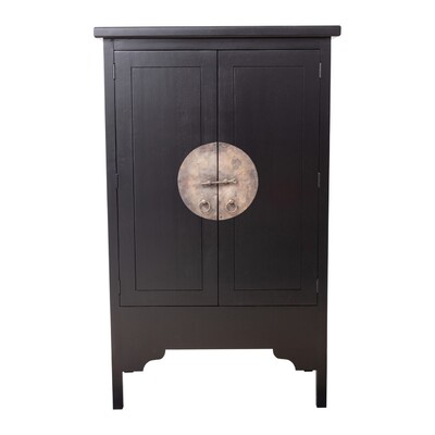 Szafa kredens Modern 104x56x170cm black 104 x 56 x 170 cm
