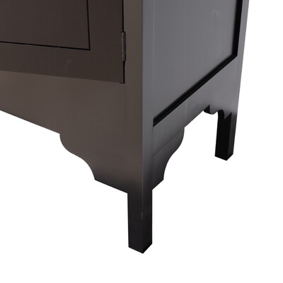 Szafa kredens Modern 104x56x170cm black 104 x 56 x 170 cm