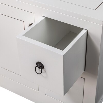 Komoda Modern 137x45x76cm white 137 x 45 x 76 cm