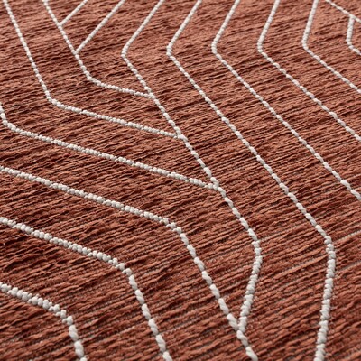 Dywan Velvet beige/rust 120x170cm