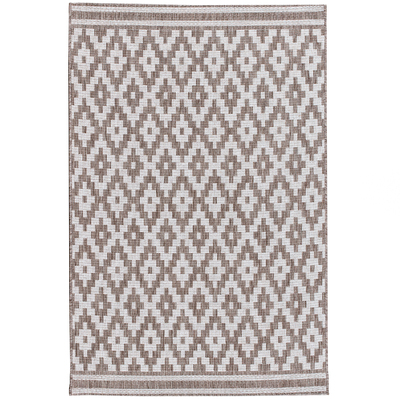 Dywan Modern Rhombs mink/beige 120x170cm