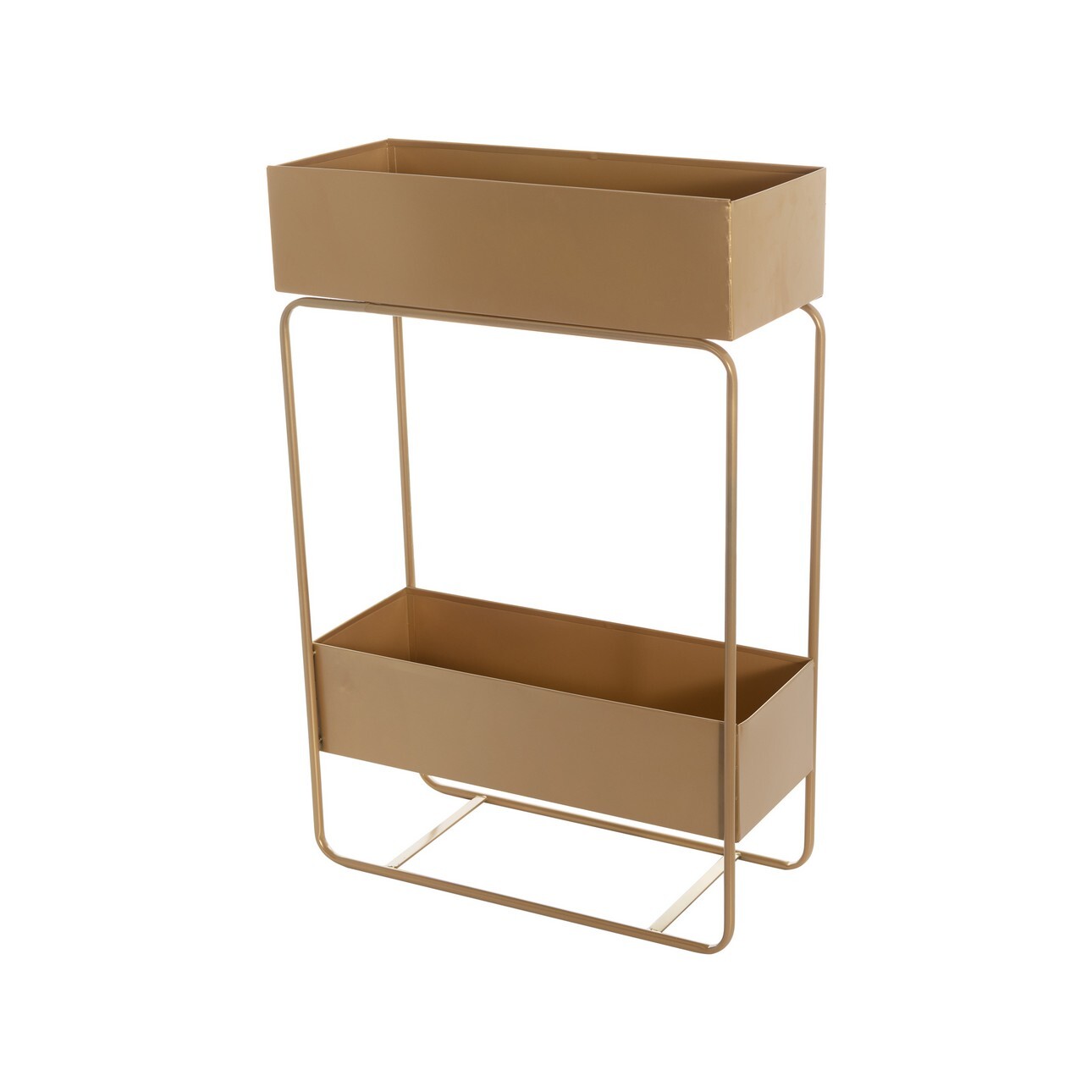 Kwietnik/barek Wiggo gold 61x25x91cm