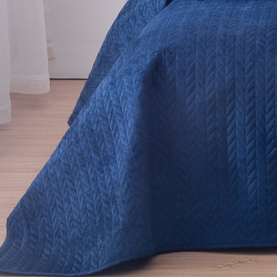 Tagesdecke Silky Chic 220x240 cm royal blue 220 x 240 cm
