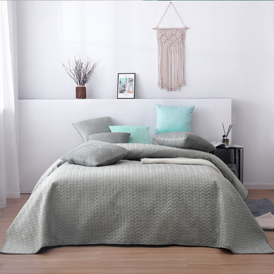 Tagesdecke Silky Chic 220x240 cm grey 220 x 240 cm