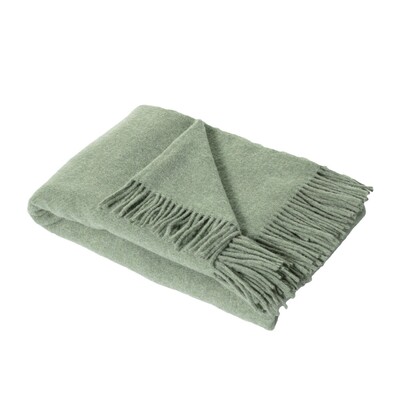Pled Zelandia 140x200cm melange smoke green 140 x 200 cm