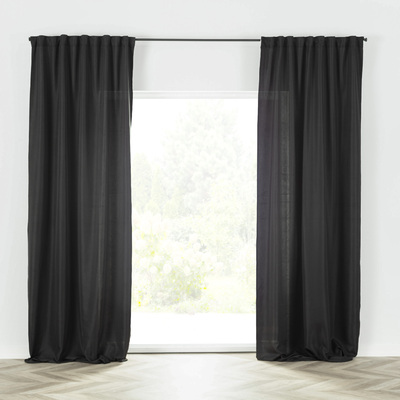 Kant en klare zwarte gordijnen: Stijl en functionaliteit voor jouw interieur