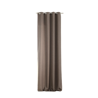BASIC sötétítő függöny  ringlis (karikás) 140x280cm barna 1 db. 140 cm x 280 cm