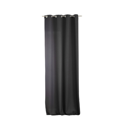 Zasłona BASIC na kółkach 140x280cm antracytowy 1 szt. 140 cm x 280 cm