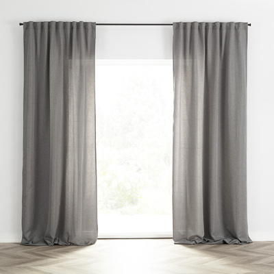 Užuolaidos BASIC pieštukinio klostavimo 140x300cm pilka spalva 1 vnt. 140 cm x 300 cm