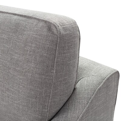 Pohovka Venuste grey linen pre 3 osoby 193 x 90 x 90 cm