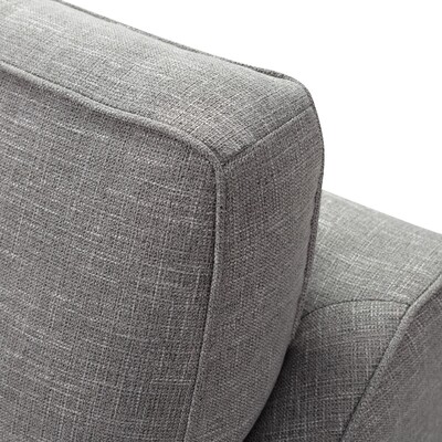 Sofa narożna Venuste linen grey 227 x 160/88 x 90 cm