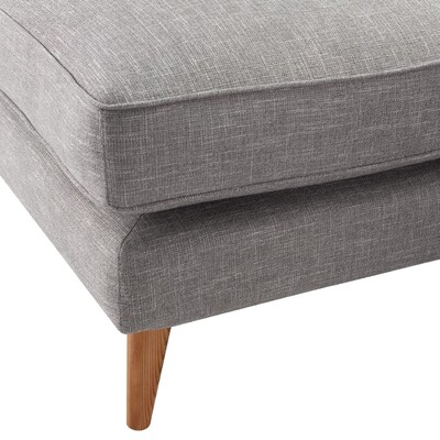 Sofa narożna Venuste linen grey 227 x 160/88 x 90 cm