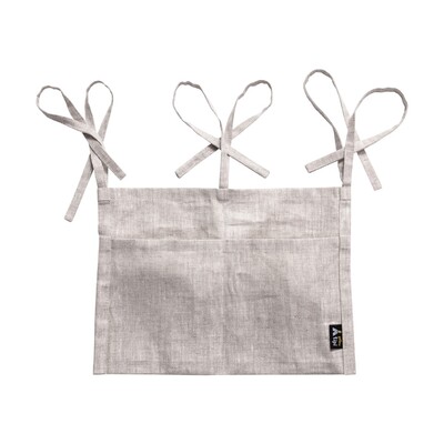 Babybett-Organizer Linen Beige 47x30cm