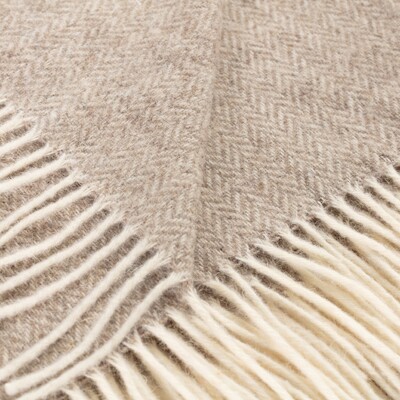 Pled Zelandia 140x200cm natural beige