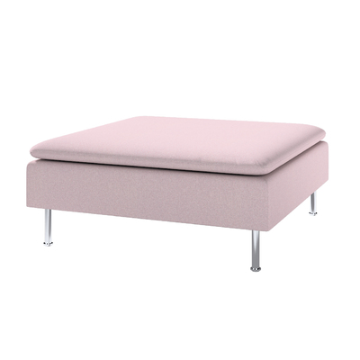 Bezug für Söderhamn Fußhocker 93 x 93 x 40 von der Kollektion Amsterdam, Stoff: 704-51