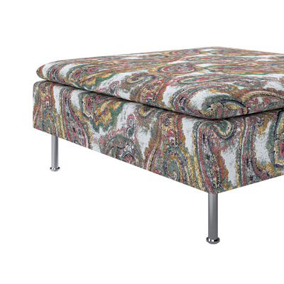 Söderhamn footstool cover 93 x 93 x 40 in collection Cosy Home, fabric: 145-35