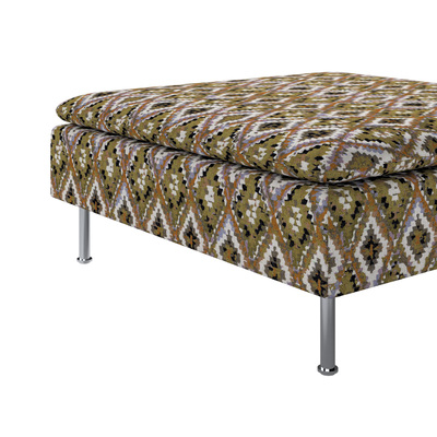 Bezug für Söderhamn Fußhocker 93 x 93 x 40 von der Kollektion Cosy Home, Stoff: 145-37