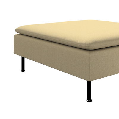 Söderhamn footstool cover 93 x 93 x 40 in collection Living Basic, fabric: 162-39