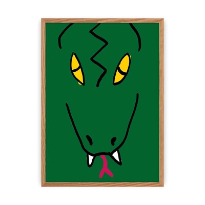 Bild Snake 30 x 40