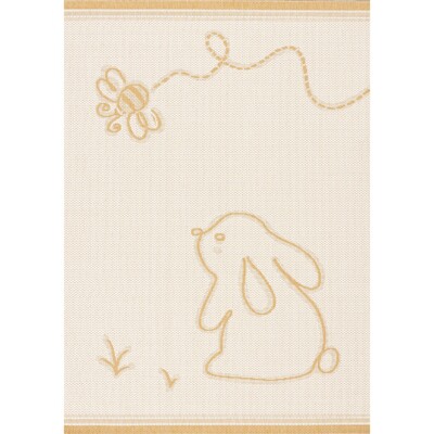 Teppich Rabbit and Bee 120x170cm 120 x 170 cm