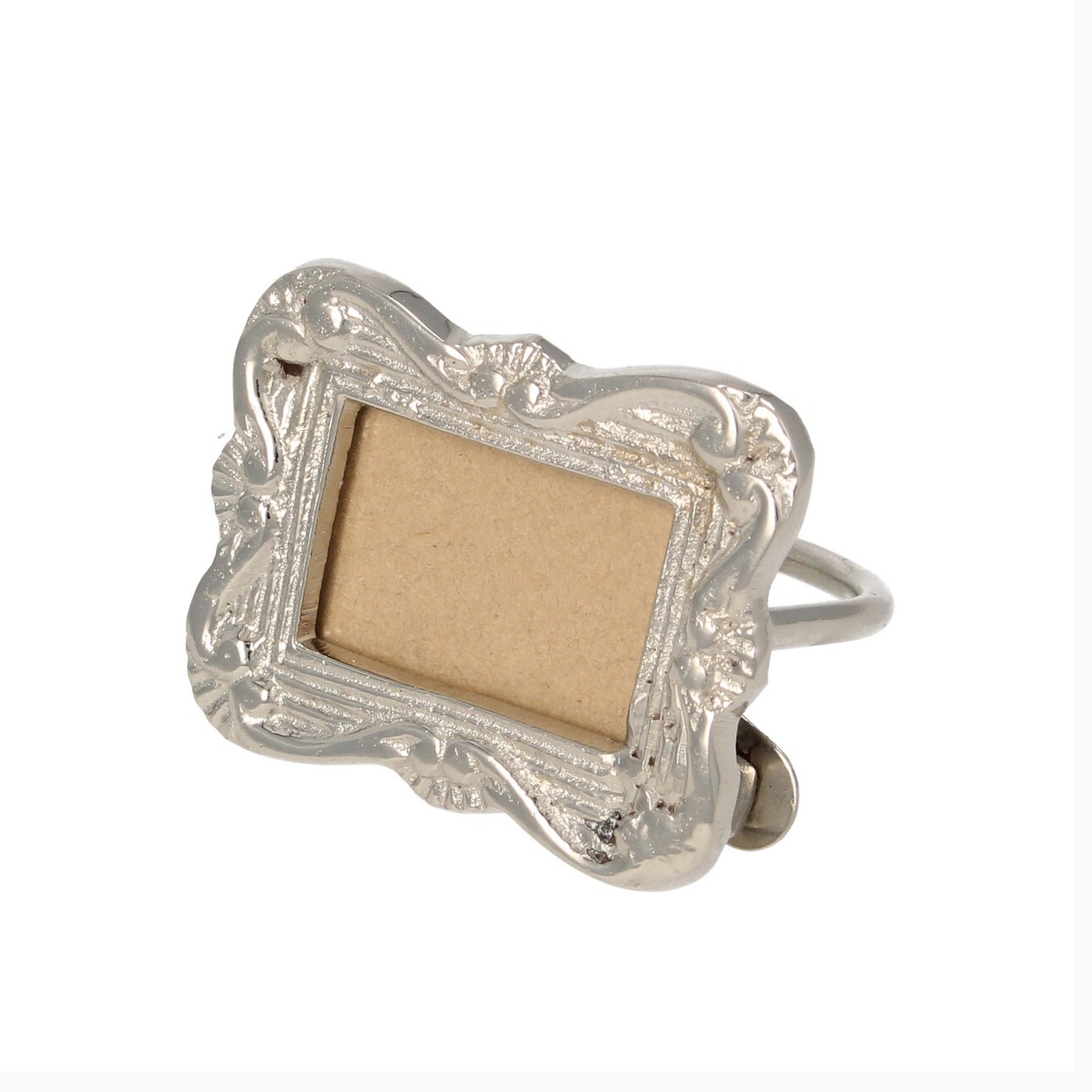 Obrączka na serwetkę Silver Frame