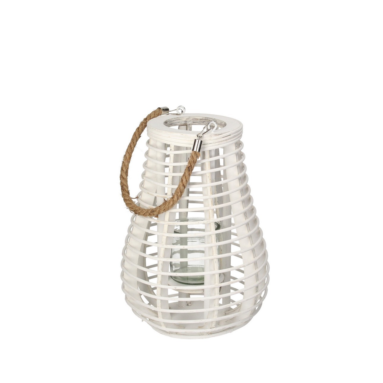 Laterne Vela 33cm white, 23 x 23 x 33 cm günstig online kaufen