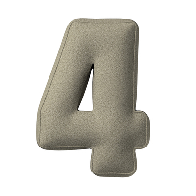 Number pillow 4