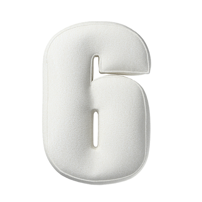 Number pillow 6