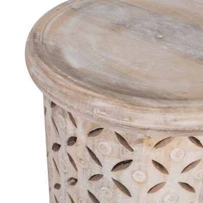 Stolik pomocniczy Forato  wys.47cm 38 x 38 x 47 cm