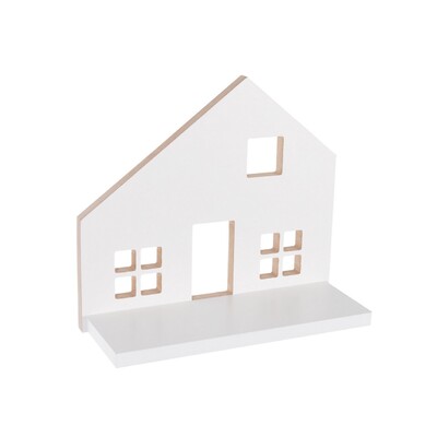 Wandregal  Hause 35x14x31cm