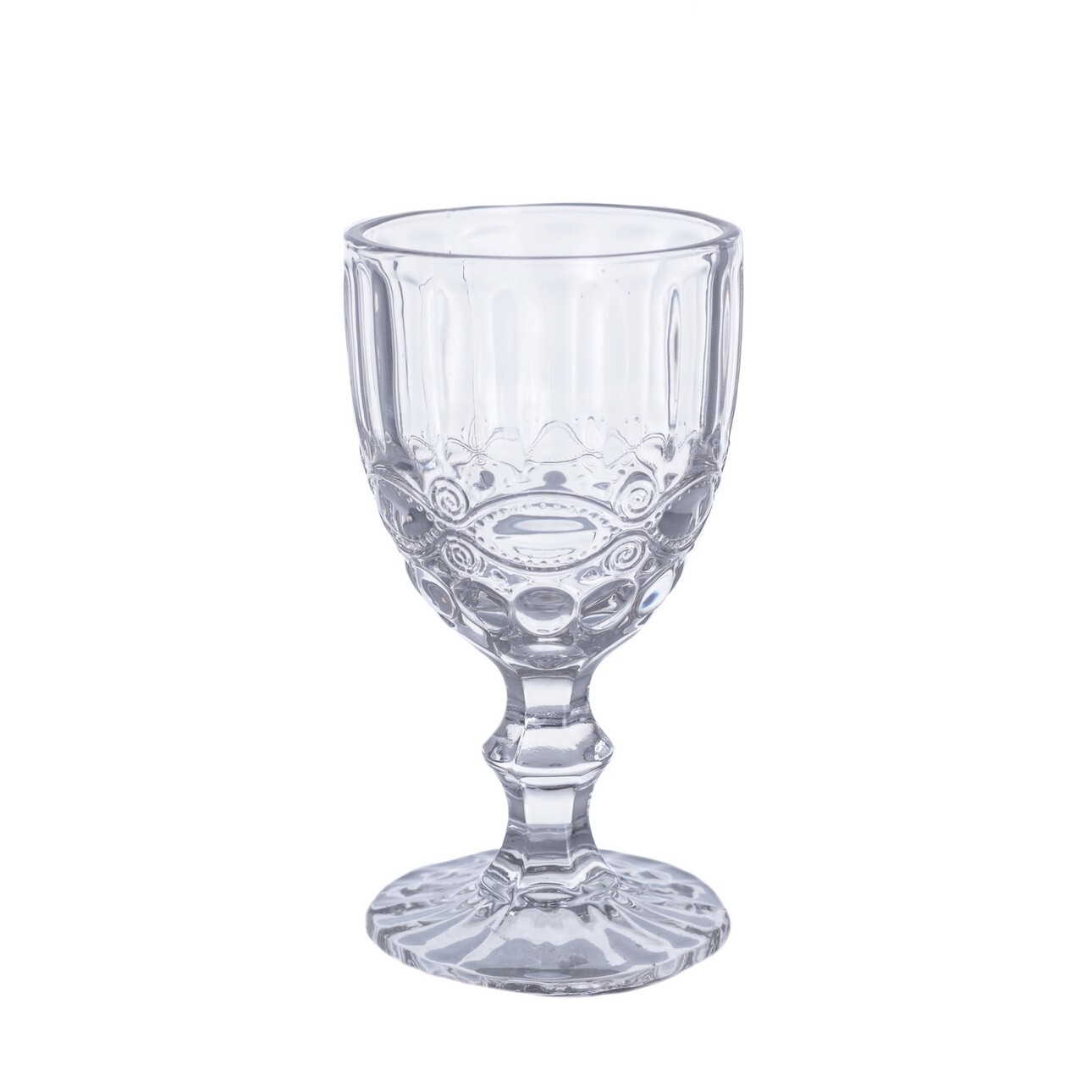 Levně Dekoria Sklenice na víno Magnificent Clear 240ml, 8 x 8 x 16 cm