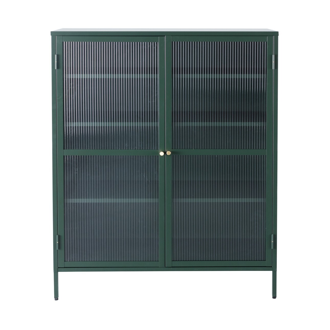 Vitrine Xappa green 111x41x141 cm, 111 x 40,5 x 140,5 cm günstig online kaufen