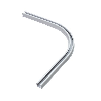 Arch for TS aluminium rail white large 25 x 25 cm