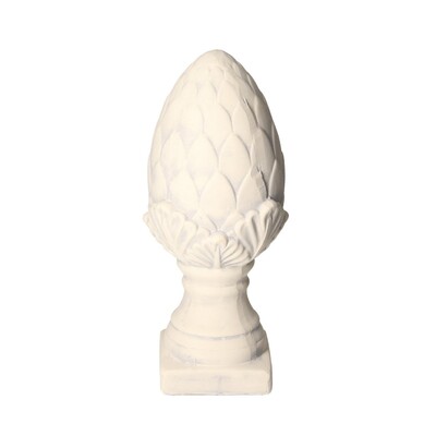 Dekoracja Cone 32cm white 14 x 14 x 32 cm