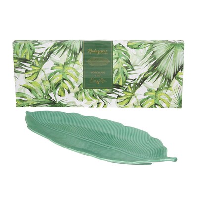 Półmisek Jungle Leaves 47cm light green
