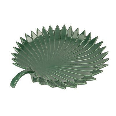 Półmisek Jungle Leaves 35cm green