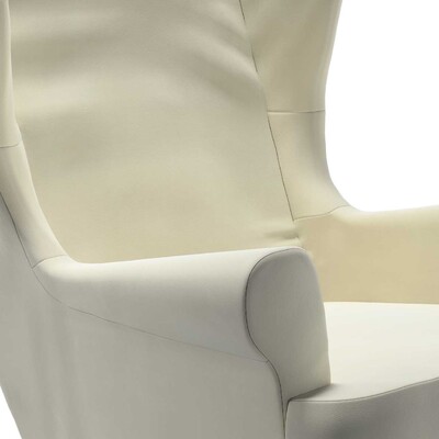 IKEA hoes voor Strandmon fauteuil  van de collectie Velvet, Stof: 704-36