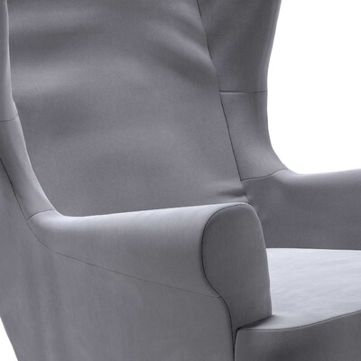 Housse pour fauteuil Strandmon  dans la collection Velvet, Tissu: 704-24