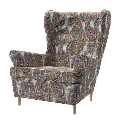 Bezug für Strandmon Sessel  von der Kollektion Cosy Home, Stoff: 145-35