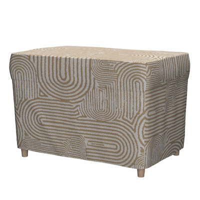 Strandmon betræk til fodskammel